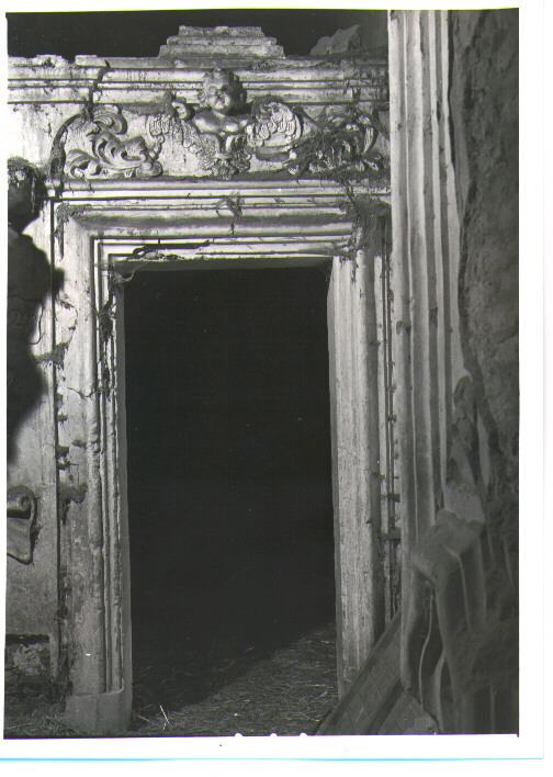 mostra di porta - bottega Italia meridionale (sec. XVIII)