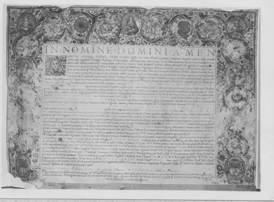 Santi (miniatura) - bottega Italia meridionale (sec. XVII)