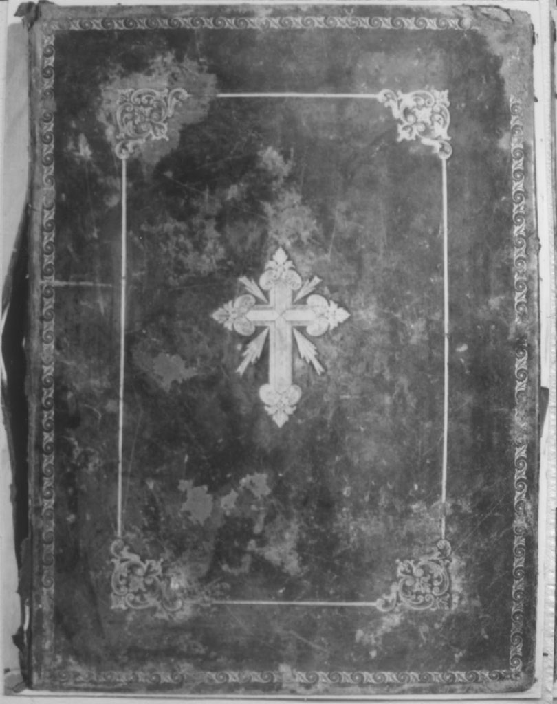 coperta di libro liturgico - bottega Italia meridionale (fine sec. XIX)