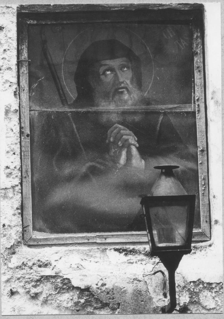 San Francesco di Paola (edicola) - ambito Italia meridionale (primo quarto sec. XX)