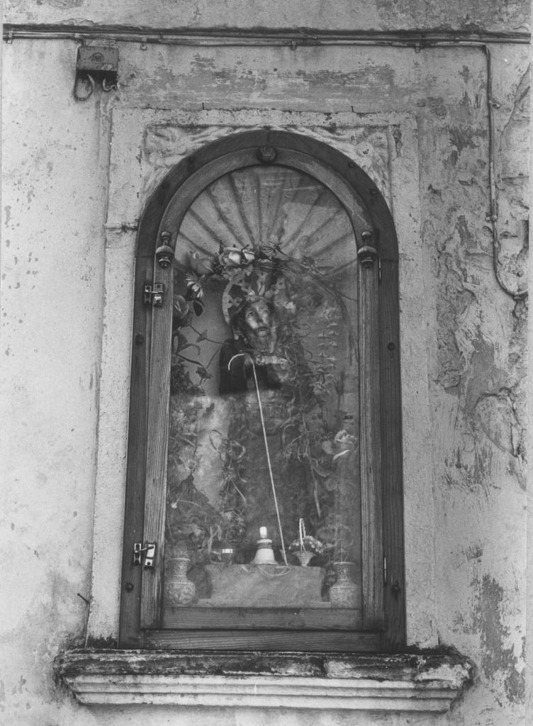 San Francesco di Paola (edicola) - bottega Italia meridionale (seconda metà sec. XIX)