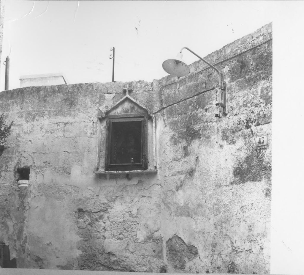 San Francesco di Paola (edicola) di D'Antona Francesco Saverio (fine sec. XIX)