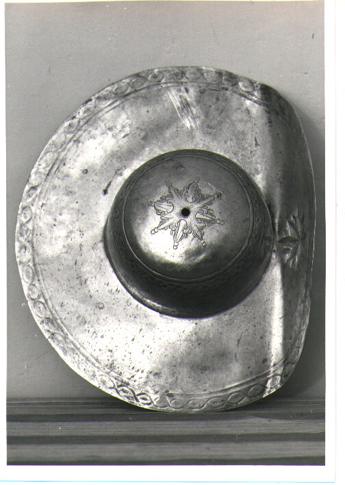 attributo iconografico di immagine sacra - bottega napoletana (prima metà sec. XIX)