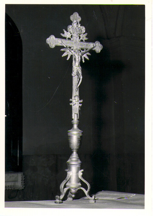croce d'altare - bottega napoletana (fine sec. XIX)