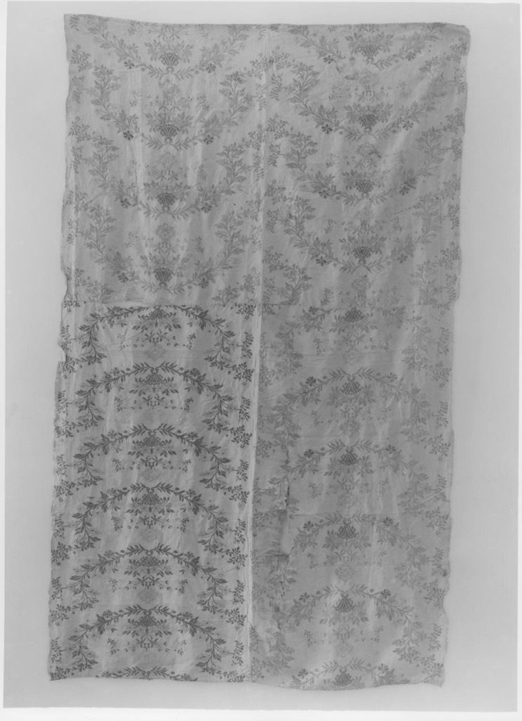 tessuto, elemento d'insieme - manifattura Italia meridionale (sec. XIX)