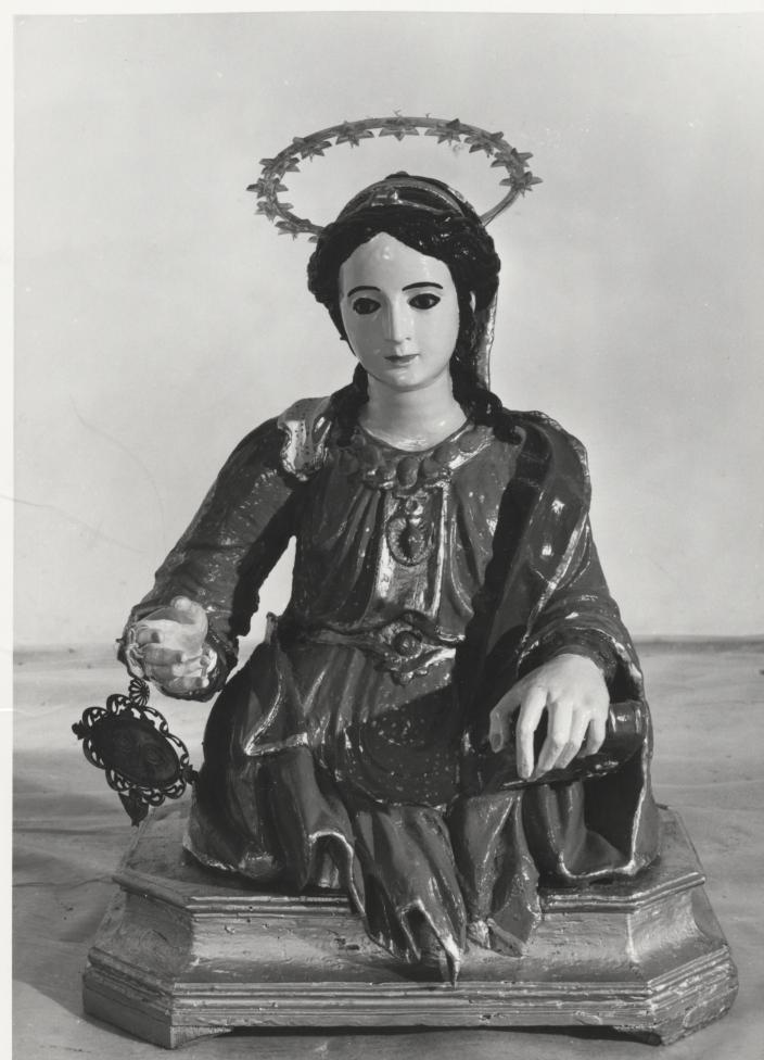 Santa Lucia (scultura) - bottega Italia meridionale (prima metà sec. XVIII)