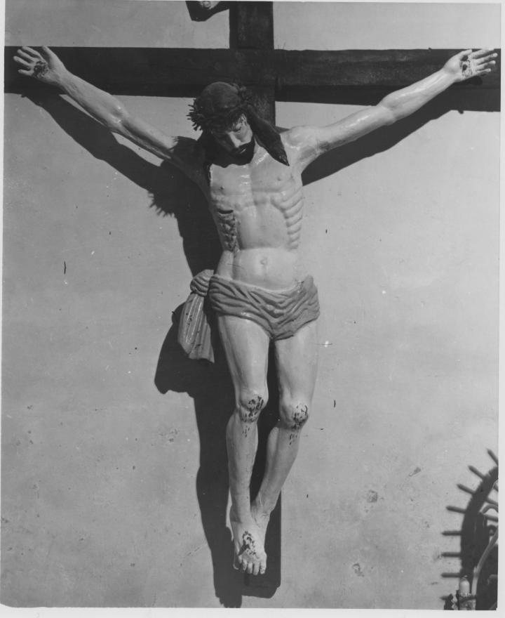 crocifisso - bottega Italia meridionale (sec. XVII)