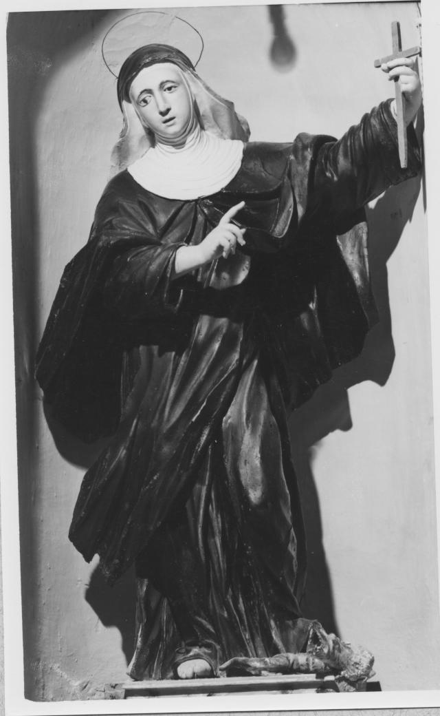 Santa Chiara (scultura) - bottega Italia meridionale (sec. XVIII)