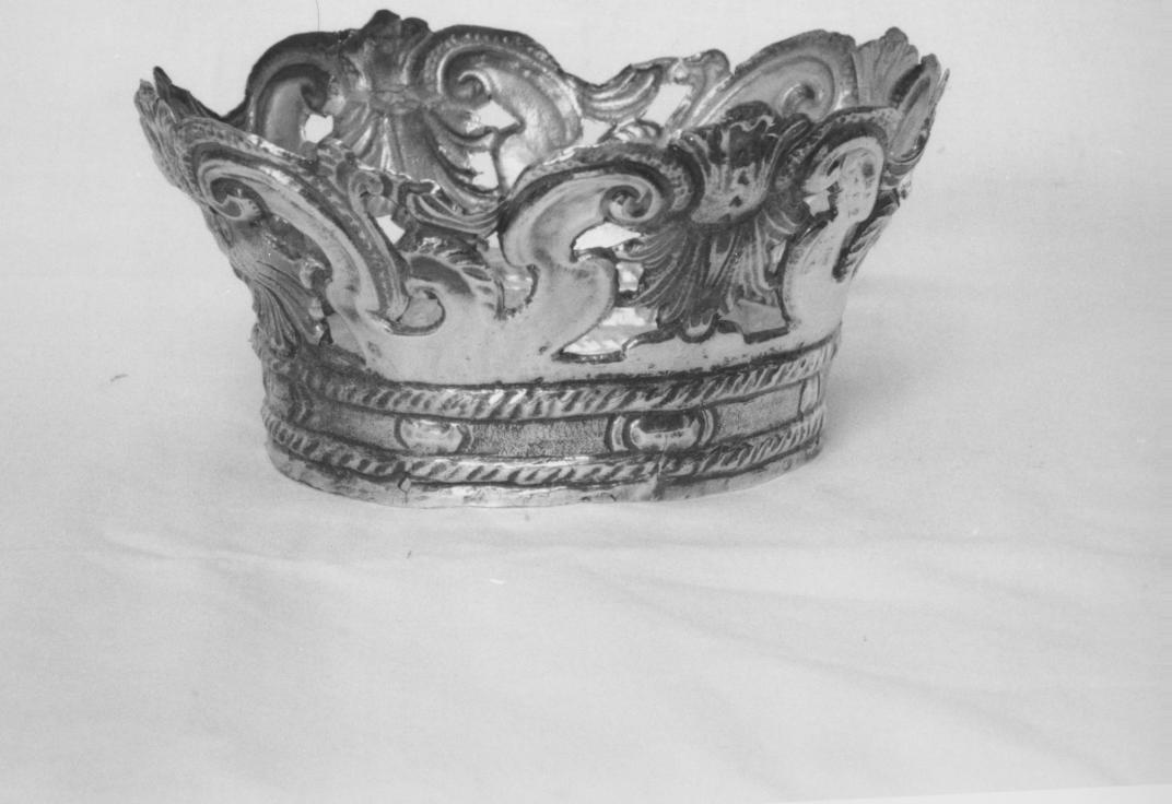 corona - bottega Italia meridionale (seconda metà sec. XVIII)