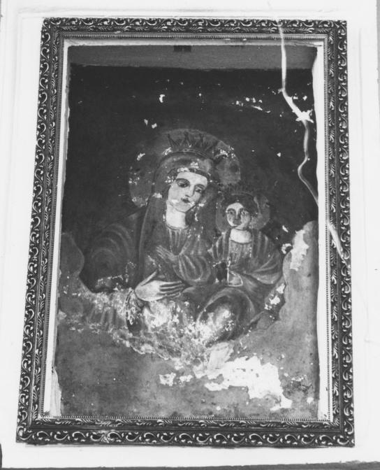 Madonna di Costantinopoli, Madonna con Bambino (dipinto) - ambito Italia meridionale (sec. XVII)