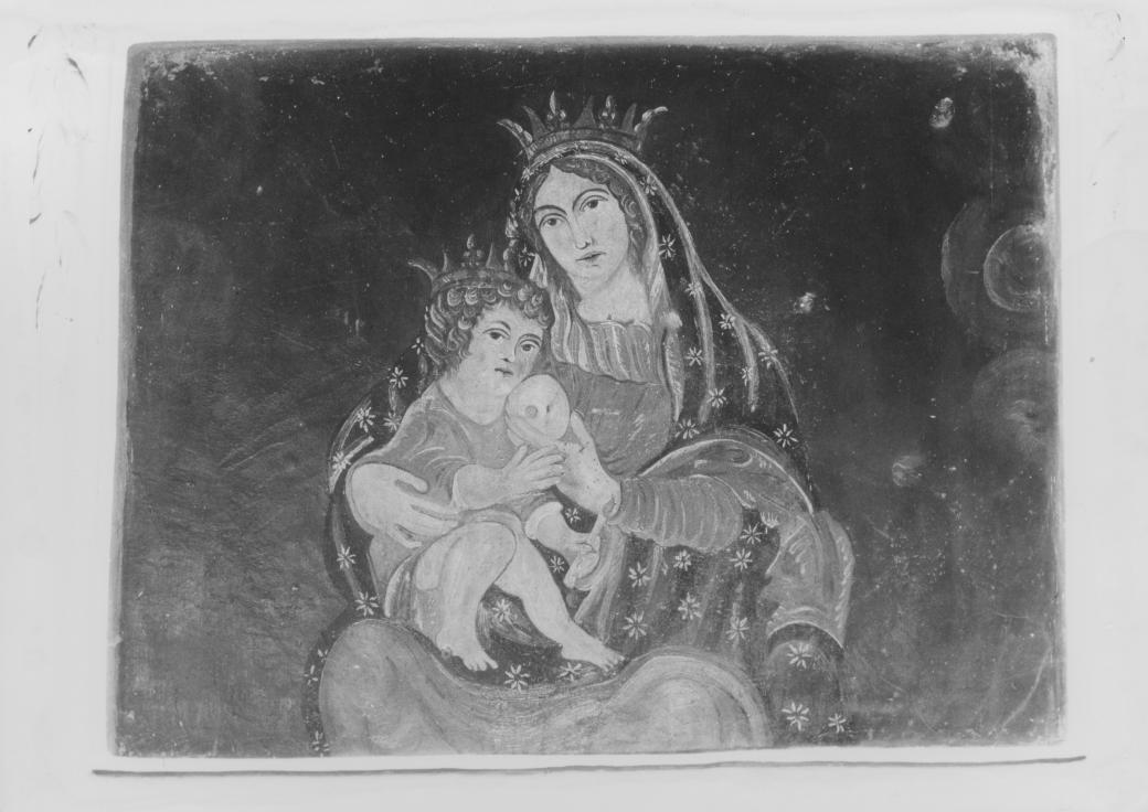 Madonna del latte, Madonna con Bambino (dipinto) - ambito lucano (sec. XIX)