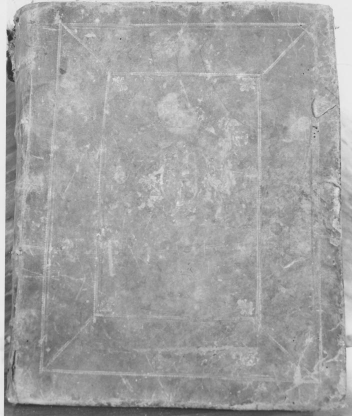 coperta di libro liturgico - bottega Italia meridionale (fine sec. XVIII)