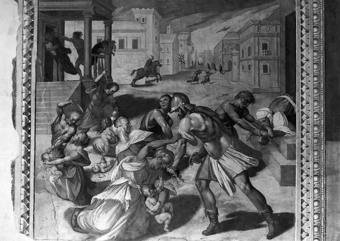 strage degli innocenti (dipinto, ciclo) di Ferro Pietro Antonio (sec. XVII)