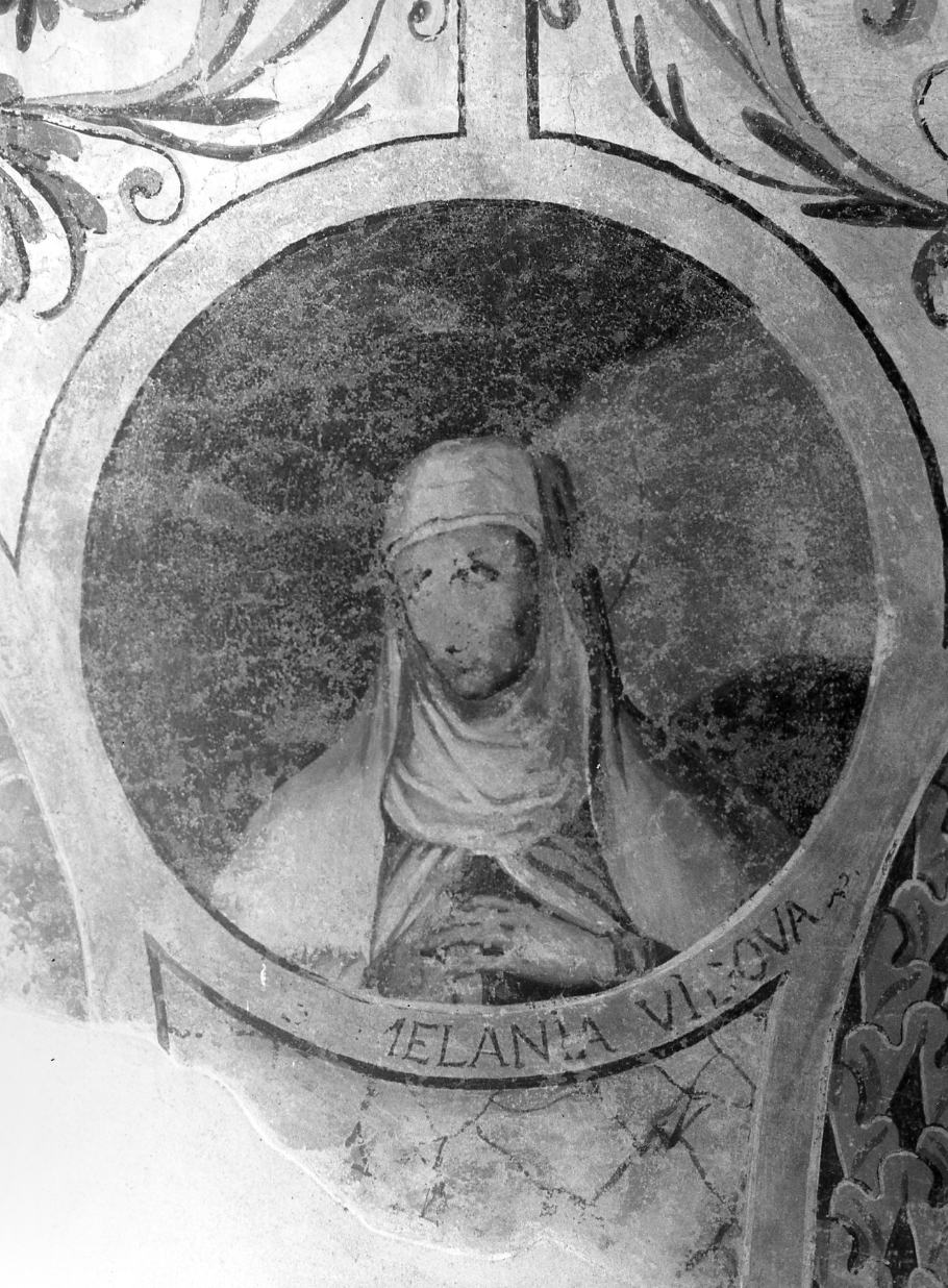 Santa Melania, Santa (dipinto, ciclo) di Ferro Carlo, Ferro Giovan Battista (sec. XVII)