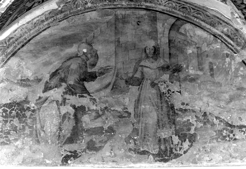 Elia e la vedova di Zarepta, Sant'Elia profeta (dipinto, ciclo) di Ferro Carlo, Ferro Giovan Battista (sec. XVII)