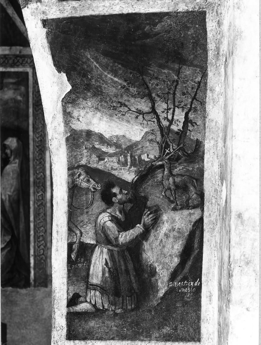 Sant'Eustachio (dipinto, ciclo) di Ferro Pietro Antonio (sec. XVII)