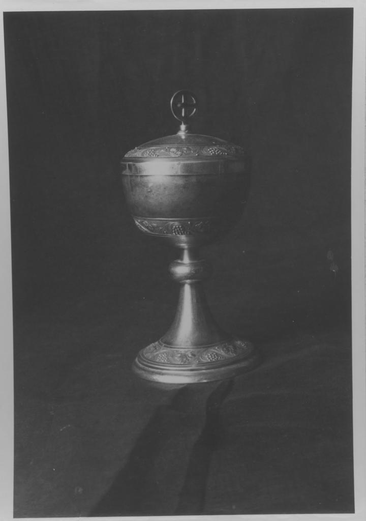 pisside, opera isolata - bottega napoletana (sec. XIX)