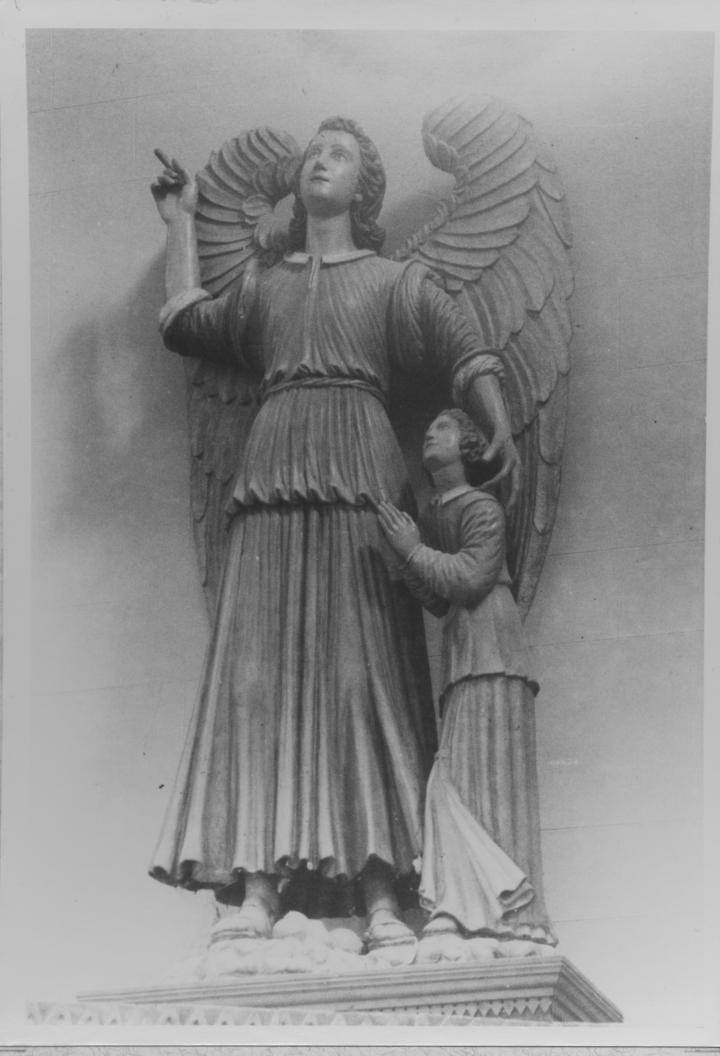 San Raffaele Arcangelo (statua, opera isolata) - bottega napoletana (sec. XVII)