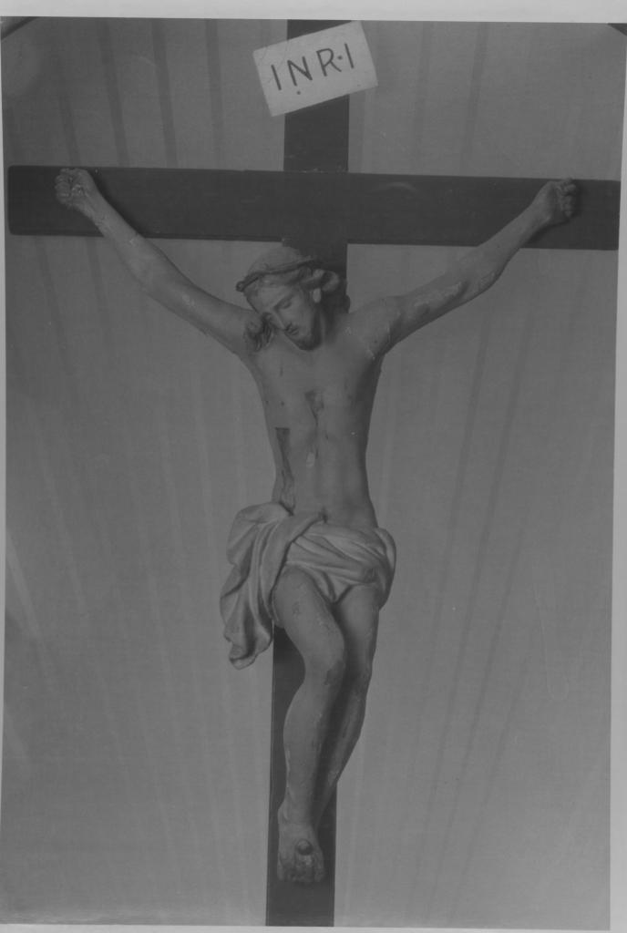 crocifisso, opera isolata - bottega lucana (sec. XIX)