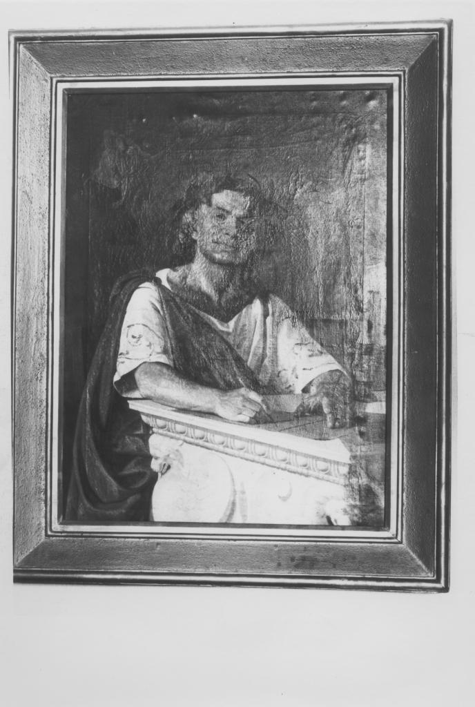 Ritratto di Orazio Flacco, ritratto d'uomo (dipinto) di De Chirico Giacomo (sec. XIX)