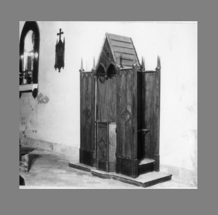 confessionale, coppia - bottega Italia meridionale (sec. XIX)