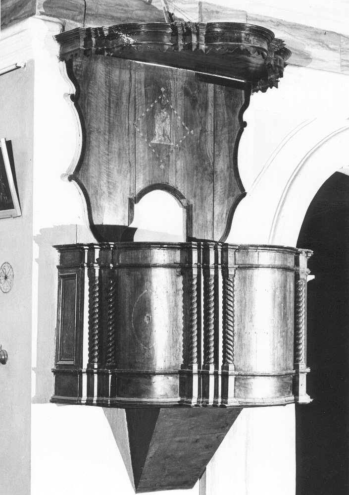 pulpito - bottega lucana (sec. XIX)