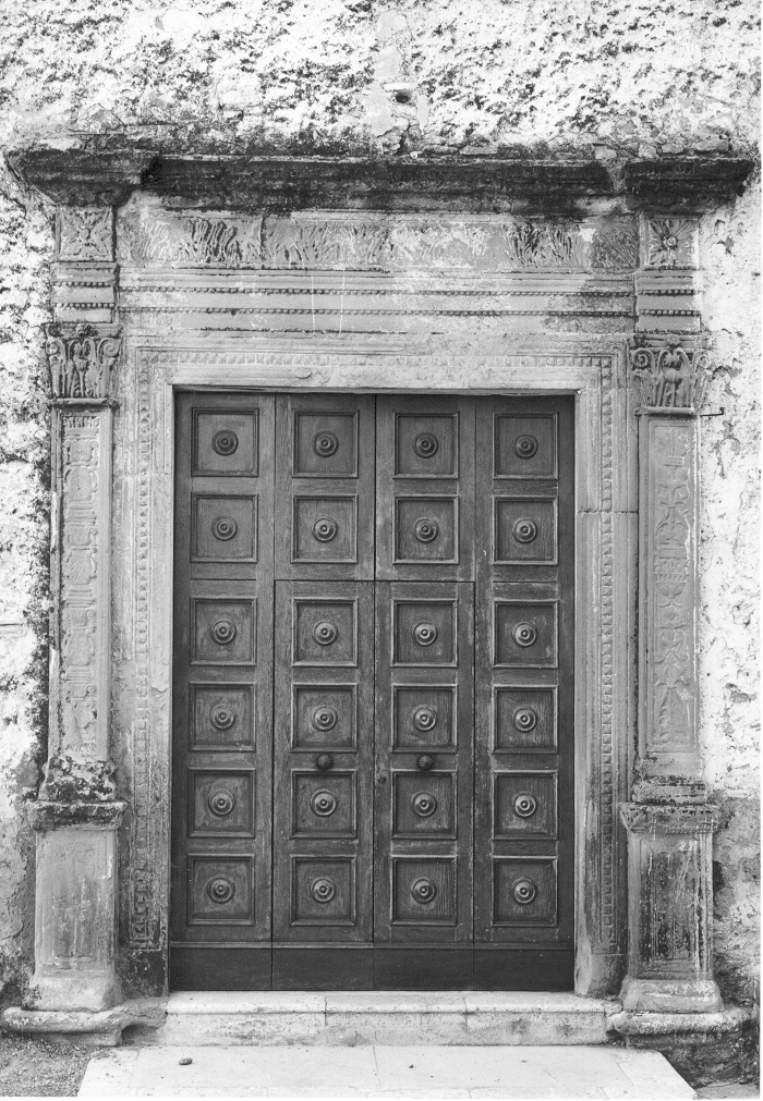 portale - bottega Italia meridionale (prima metà sec. XVI)