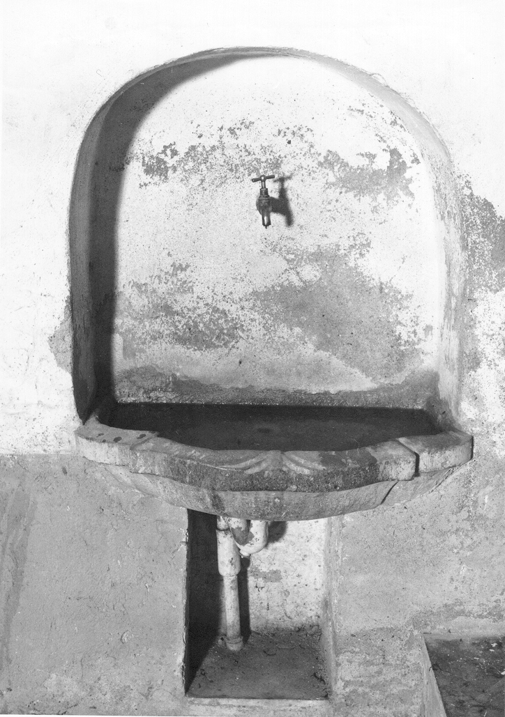 lavabo - bottega Italia meridionale (metà sec. XVIII)