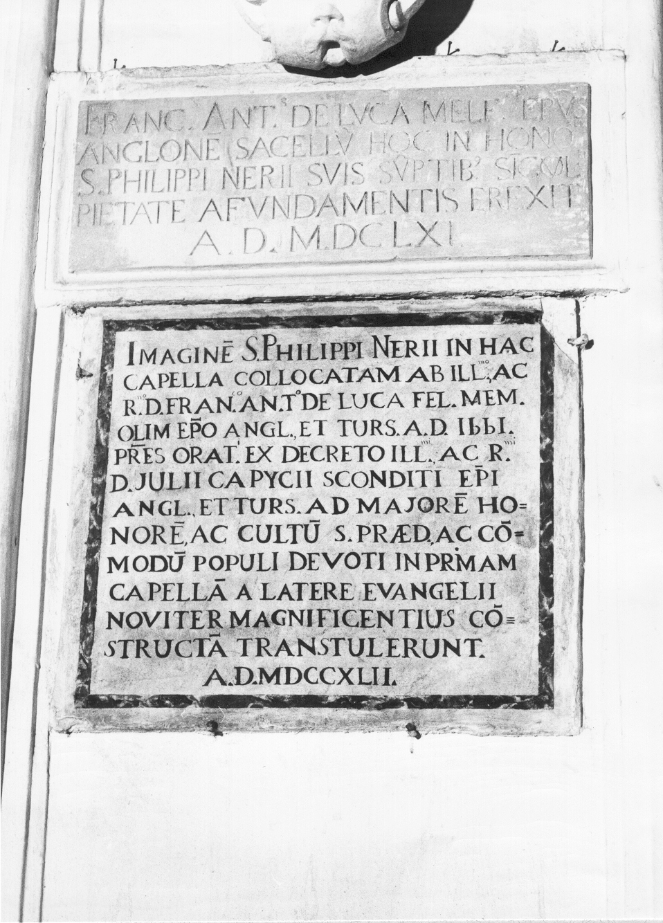 lapide - bottega lucana (sec. XVIII)