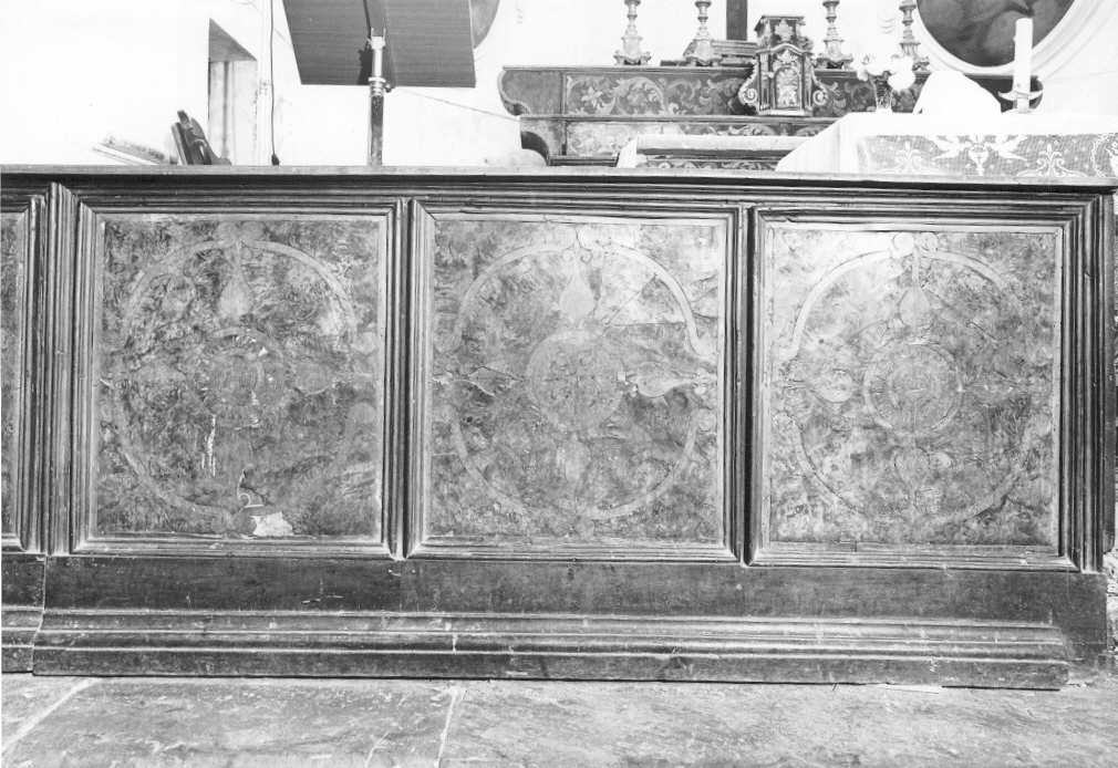 balaustrata - bottega lucana (prima metà sec. XIX)