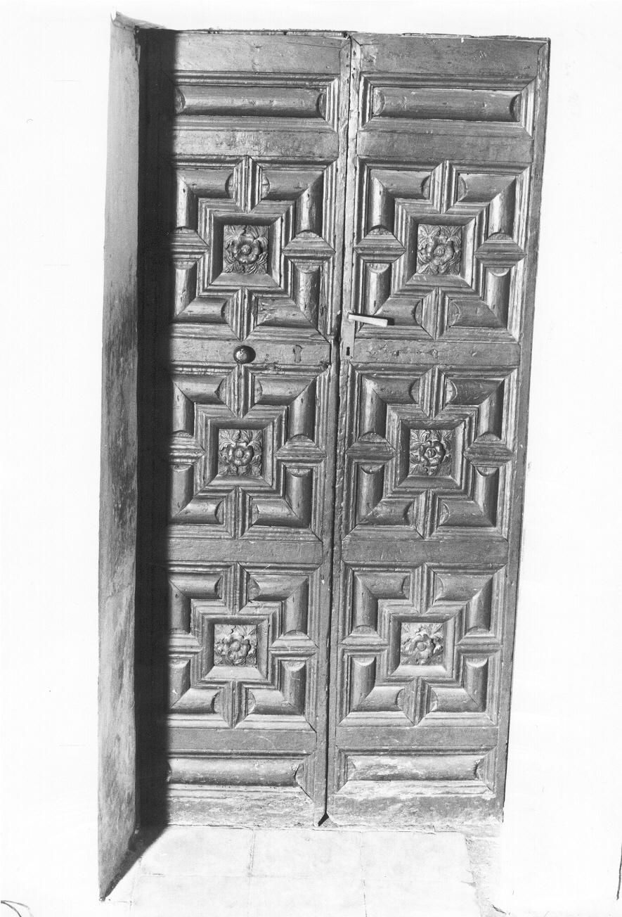 porta - a due battenti - bottega lucana (seconda metà sec. XVII)