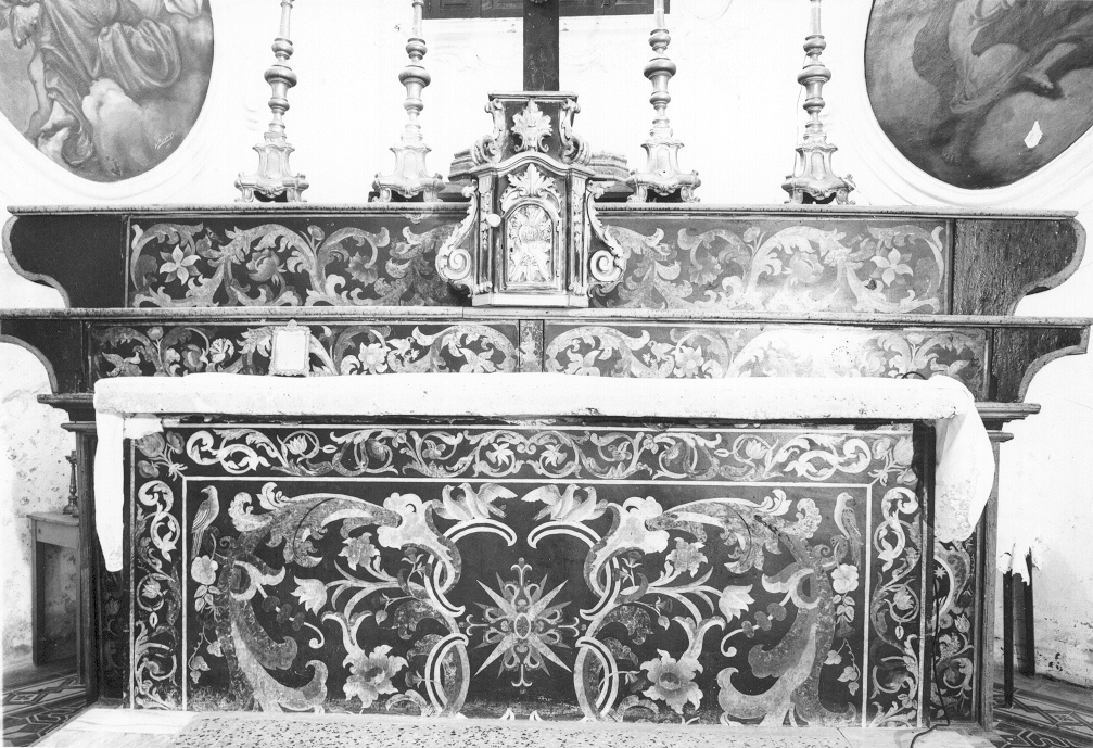 altare maggiore di Vita Gaetano (attribuito) (secondo quarto sec. XVIII)