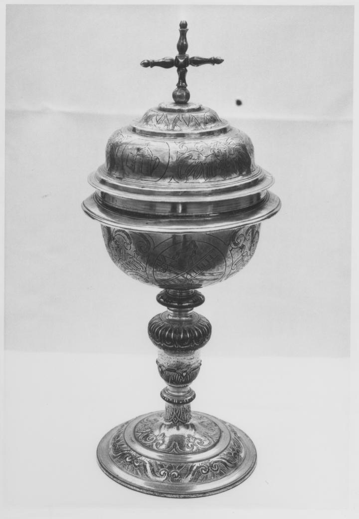 pisside - bottega napoletana (seconda metà sec. XVII)