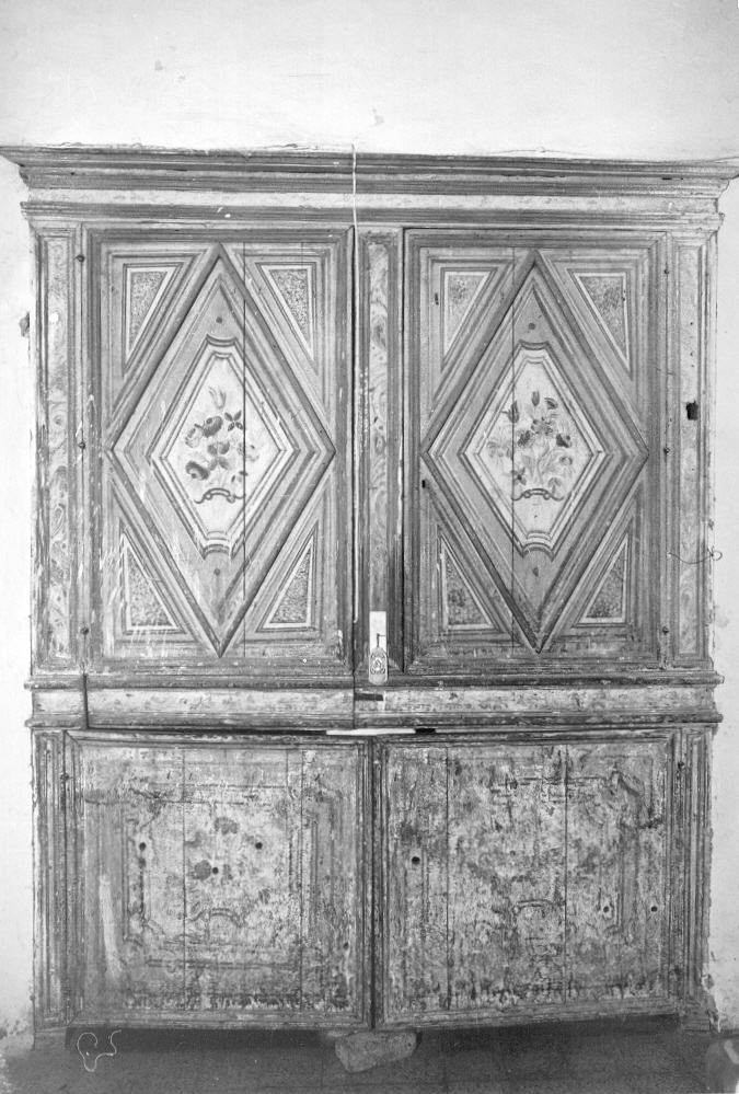 armadio - bottega lucana (fine sec. XVIII)