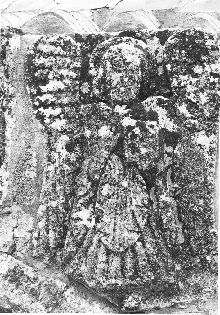 simbolo di San Matteo: angelo (rilievo) - bottega Italia meridionale (prima metà sec. XII)