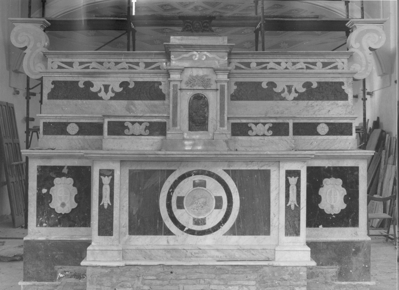 altare maggiore - bottega Italia meridionale (primo quarto sec. XX)