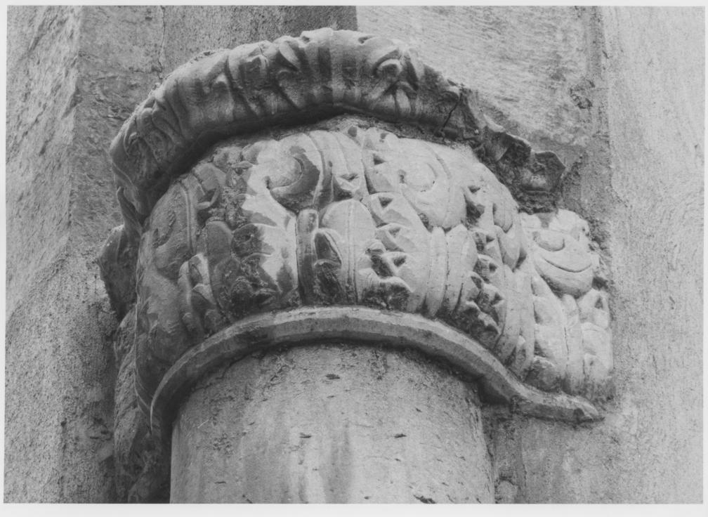 capitello - bottega Italia meridionale (ultimo quarto sec. XV)