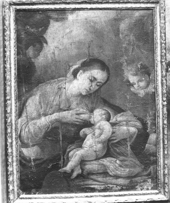 Madonna del Latte (dipinto) - ambito lucano (prima metà sec. XVIII)