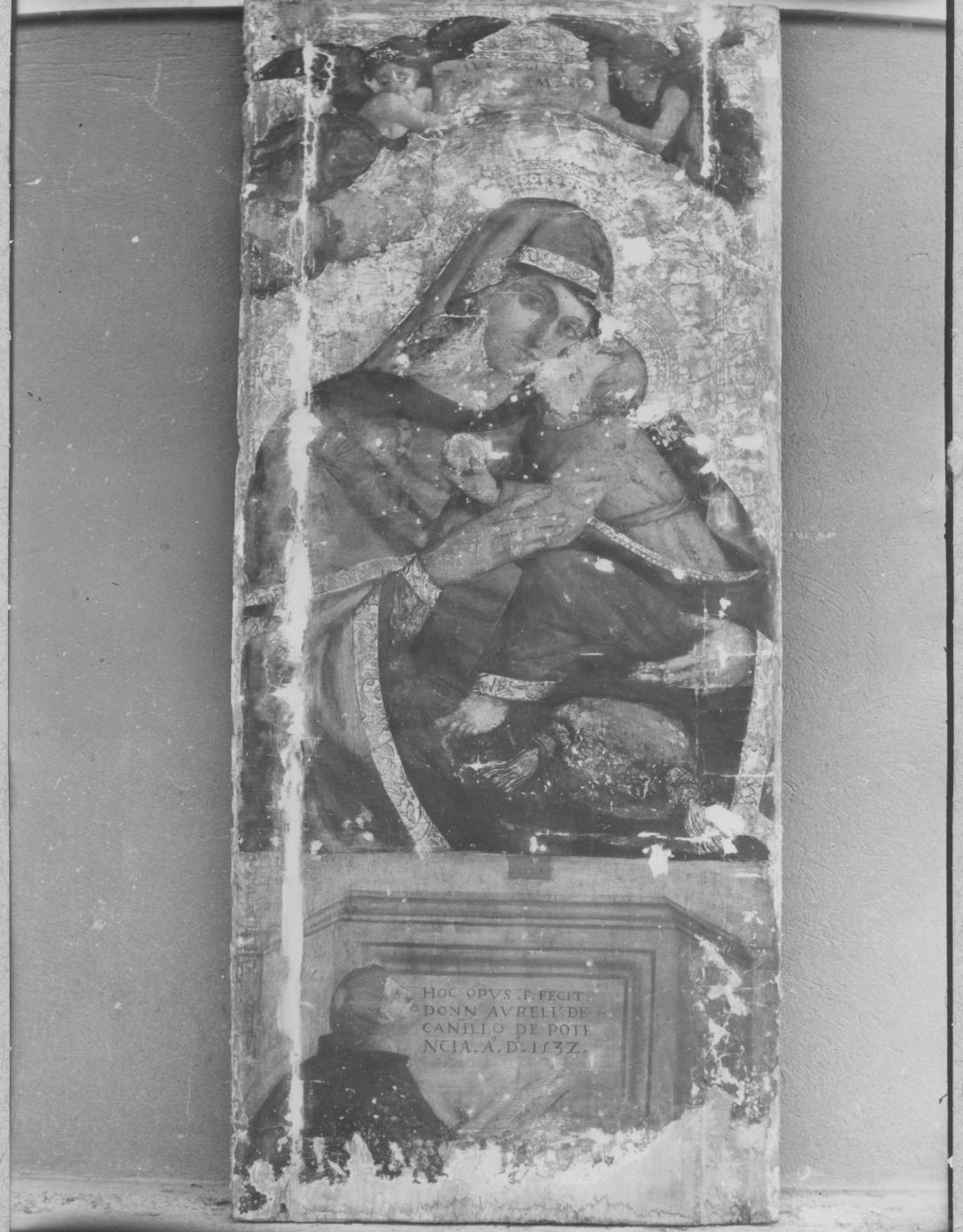 Madonna del Carmelo (dipinto) di Simone da Firenze (sec. XVI)