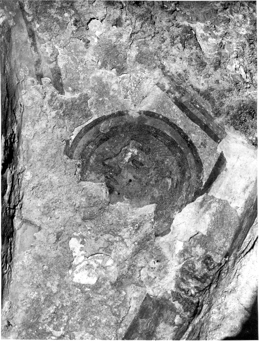 Santo (dipinto, frammento) - ambito Italia meridionale (seconda metà sec. XVII)