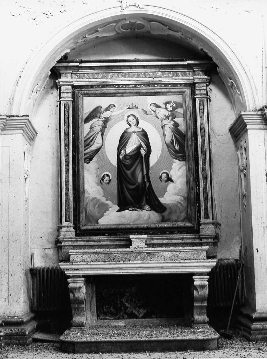 altare - a edicola - bottega Italia meridionale (sec. XVIII)