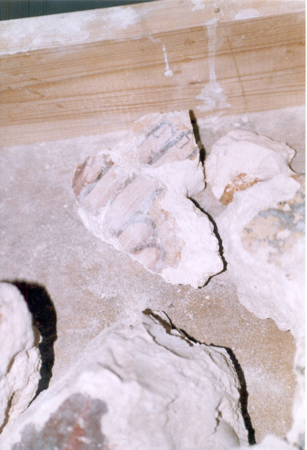 dipinto, frammento - ambito Italia meridionale (seconda metà sec. XVI)