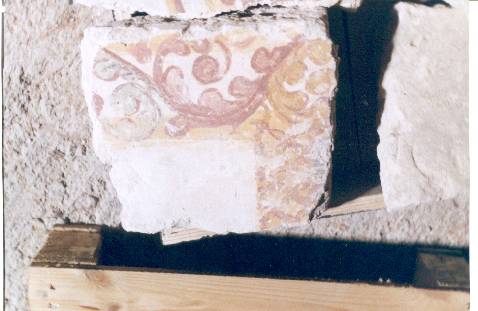 dipinto, frammento - ambito Italia meridionale (secondo quarto sec. XVI)