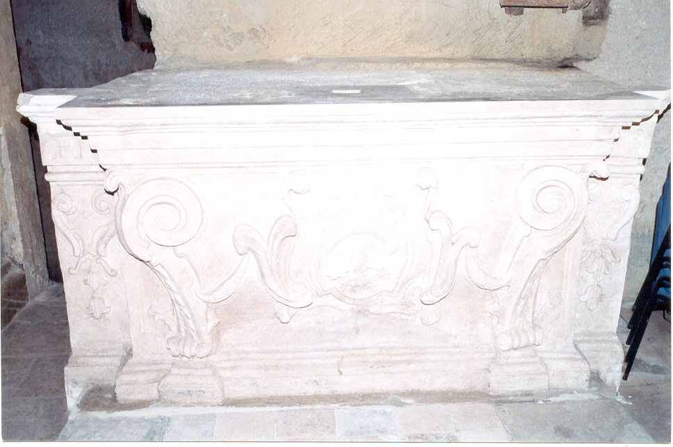 altare, opera isolata - ambito Italia meridionale (prima metà sec. XVIII)