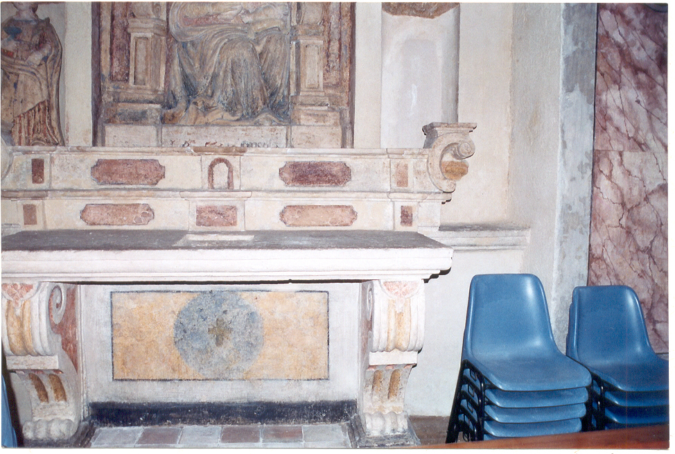 altare, opera isolata - ambito Italia meridionale (prima metà sec. XVIII)