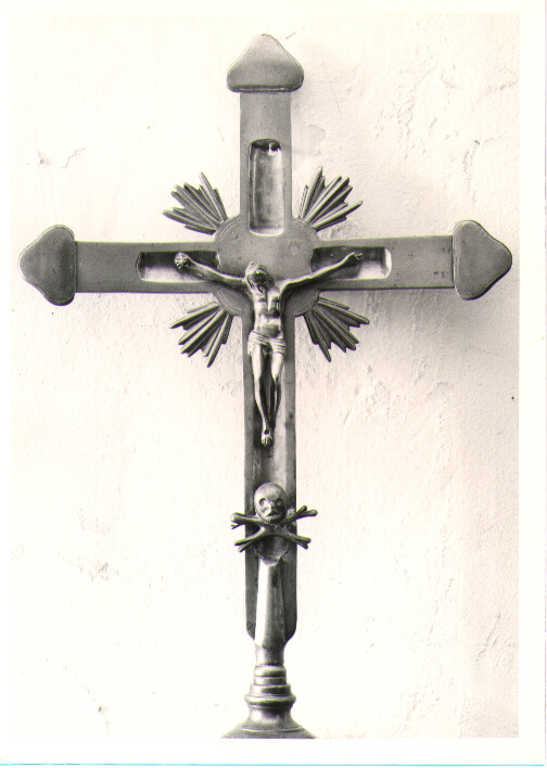 croce processionale - bottega Italia meridionale (fine sec. XVIII)
