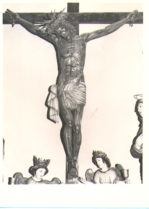 Cristo crocifisso (scultura) di Angelo da Pietrafitta (sec. XVII)