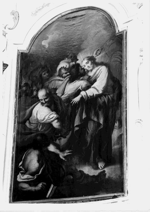 bacio di Giuda (dipinto) di Oliva Ferdinando (sec. XVIII)