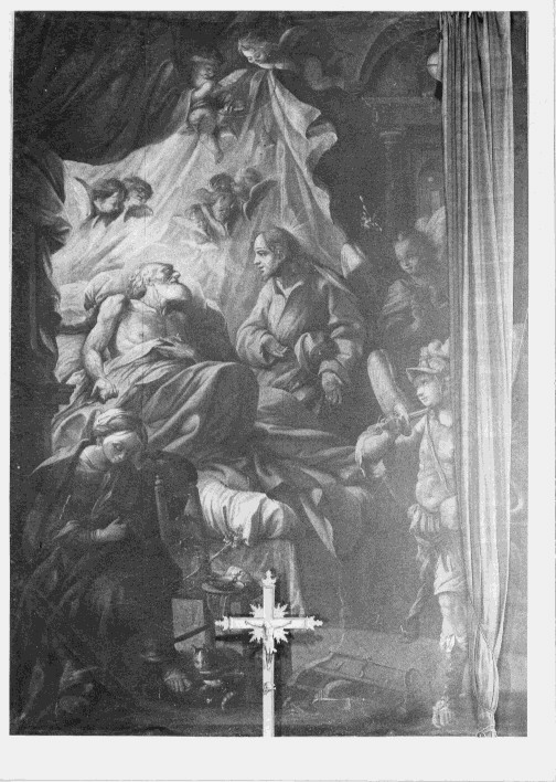 morte di San Giuseppe (dipinto) - ambito Italia meridionale (sec. XVIII)