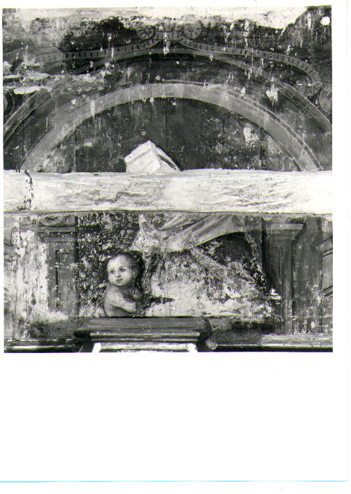 Madonna con Bambino (dipinto, frammento) - bottega Italia meridionale (?) (sec. XVI)